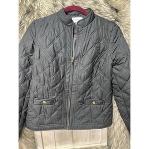 Athleta‎ Quilted Black Athletic Jacket Women's Size XS